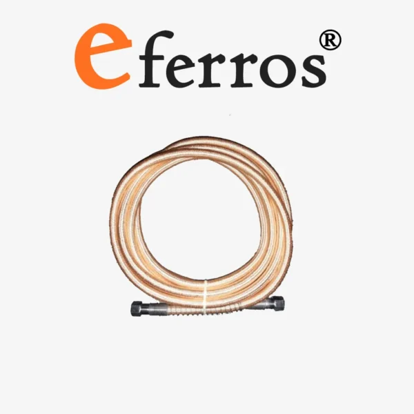 mangueira 5mts teflon ferro bs6pc