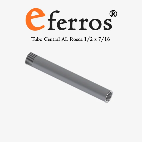 tubo central ferro industrial w25F