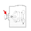 Boia Regulador De Nível Barbanti Base Quadrada